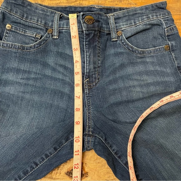 Code Bleu Jeans Gwen Straight leg jeans 6/27 Regular Denim - Picture 6 of 16